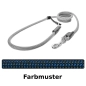 Preview: EASYLONG Hundeleine - M - 3m - blau und braun